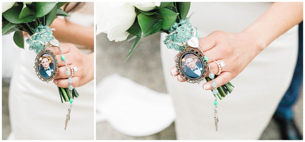 locket-with-picture-on-bouquet-at-new-jersey-wedding